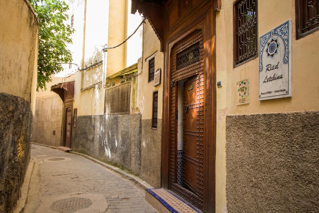Riad Letchina Fès Exterior foto
